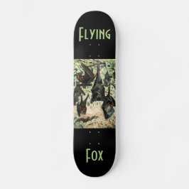  vliegende vleermuis zwarte vleermuizen elegante g persoonlijk skateboard