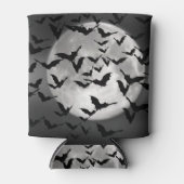 Vliegende vleermuizen en een volle maan blikjeskoeler (Voorkant)