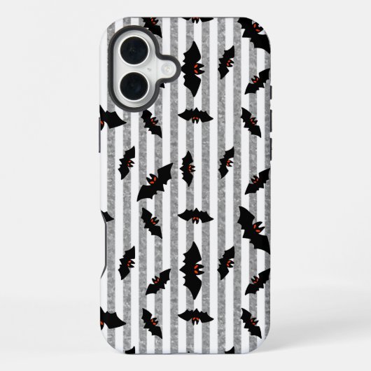 Vliegende vleermuizen iPhone hoesje (Achterkant)