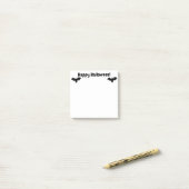 Vliegende vleermuizen post-it® notes (Op bureau)