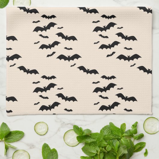 Vliegende vlekken theedoek (Gevouwen)