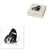 Vliegende vleugels gesloten Rubberzegel Rubberstempel (Gestempeld)