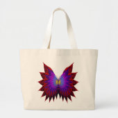 Vliegende vleugels Grote Canvas tas (Voorkant)