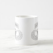 Vliegende vleugels koffiemok (Center)