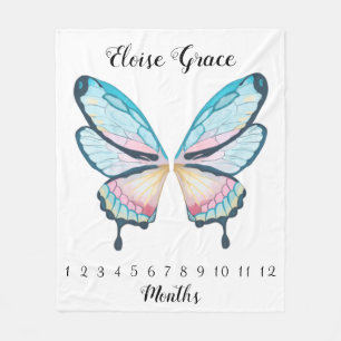 Vliegende vleugelvleugelmantel  fleece deken