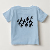 vliegende vliegduiven (Achterkant)