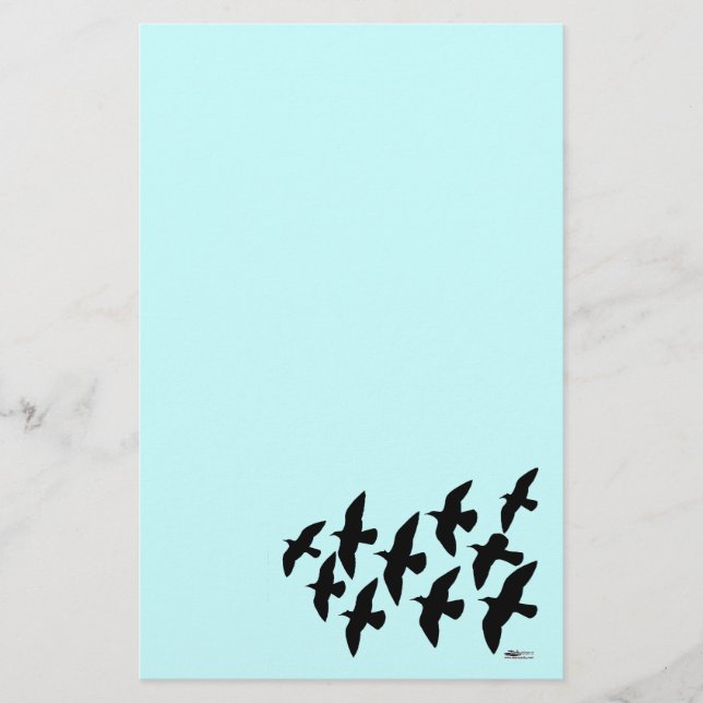 vliegende vliegduiven (Voorkant)