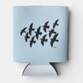 vliegende vliegduiven blikjeskoeler (Voorkant)