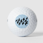 vliegende vliegduiven golfballen (Voorkant)