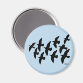 vliegende vliegduiven magneet (Voorkant / Achterkant)