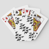 vliegende vliegduiven pokerkaarten (Achterkant)