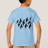 vliegende vliegduiven t-shirt (Achterkant)