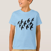 vliegende vliegduiven t-shirt (Voorkant)