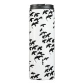 vliegende vliegduiven thermosbeker (Achterkant)