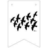 vliegende vliegduiven vlaggetjes (Tweede vlag)
