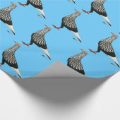 vliegende vliegende tiener duif cadeaupapier (Hoek)