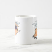 vliegende vliegende vliegende vliegende cartoon mok (Center)