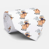 vliegende vliegende vliegende vliegende cartoon stropdas (Opgerold)