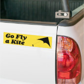 vliegende vlieger bumpersticker (Op Truck)