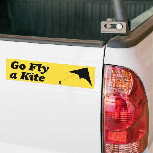 vliegende vlieger bumpersticker (Op Truck)