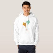 Vliegende vliegers hoodie (Voorkant volledig)