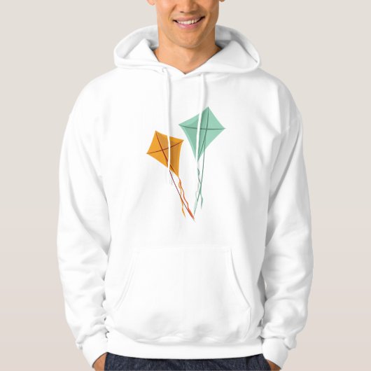 Vliegende vliegers hoodie (Voorkant)