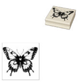 Vliegende Vlinder Rubberstempel (Gestempeld)