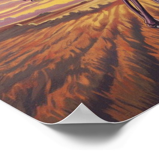 Vliegende Vlinder Skelet Print Poster Wall Art (Hoek)