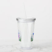 Vliegende vlinders Acryl Tumbler Acryl Drinkbeker (Links)