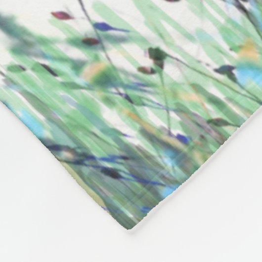 Vliegende vlinders fleece deken (Hoek)