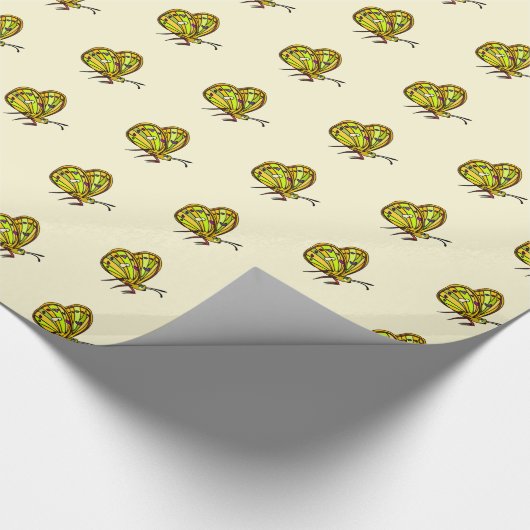 vliegende vlinders inpakpapier (Hoek)