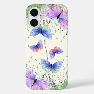 Vliegende vlinders iPhone Case