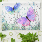 Vliegende Vlinders Keuken Handdoek Spring Joy (Gevouwen)