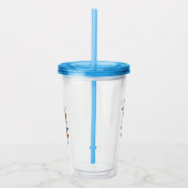 Vliegende Vlinders Morpho en Monarch Acryl Drinkbeker (Rechts)