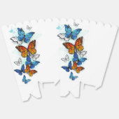 Vliegende Vlinders Morpho en Monarch Bedankdoosjes (Ongevouwen)