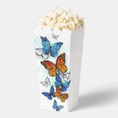 Vliegende Vlinders Morpho en Monarch Bedankdoosjes (Popped)