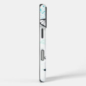 Vliegende Vlinders Morpho en Monarch Case-Mate iPhone Case (Achterkant / Rechts)