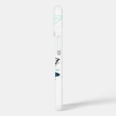 Vliegende vlinders Morpho en Monarch Case-Mate iPhone Case (Achterkant / Links)