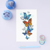 Vliegende Vlinders Morpho en Monarch Flyer (Enkel)