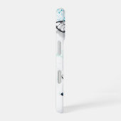 Vliegende vlinders Morpho en Monarch iPhone 16 Hoesje (Rechterkant)