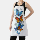 Vliegende Vlinders Morpho en Monarch Schort (Insitu)