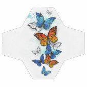 Vliegende Vlinders Morpho en Monarch Voetbal (Enkel)
