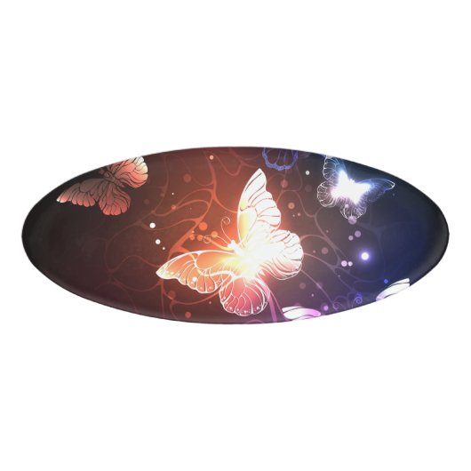 Vliegende vlinders naambadge (Voorkant)