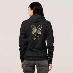 Vliegende Vlinders natuur Hoodie