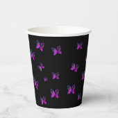 vliegende vlinders natuur papieren bekers (Links)