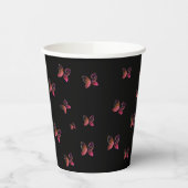 vliegende vlinders natuur papieren bekers (Links)