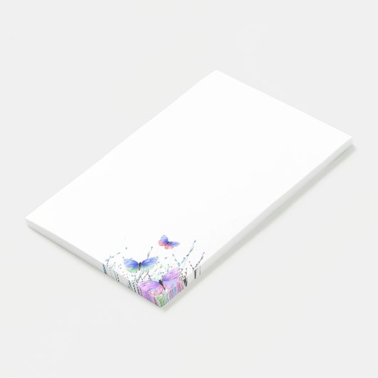 Vliegende Vlinders Post-it® notes (Schuin)