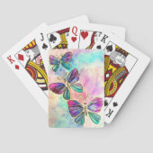 Vliegende vlinders speelkaarten (Achterkant)