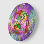 Vliegende vlindervleugels houden zich bezig met de grote klok (Hoek)