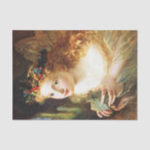 Vliegende vlooienvlinder - Ontvlechting Tissuepapier (Voorkant)